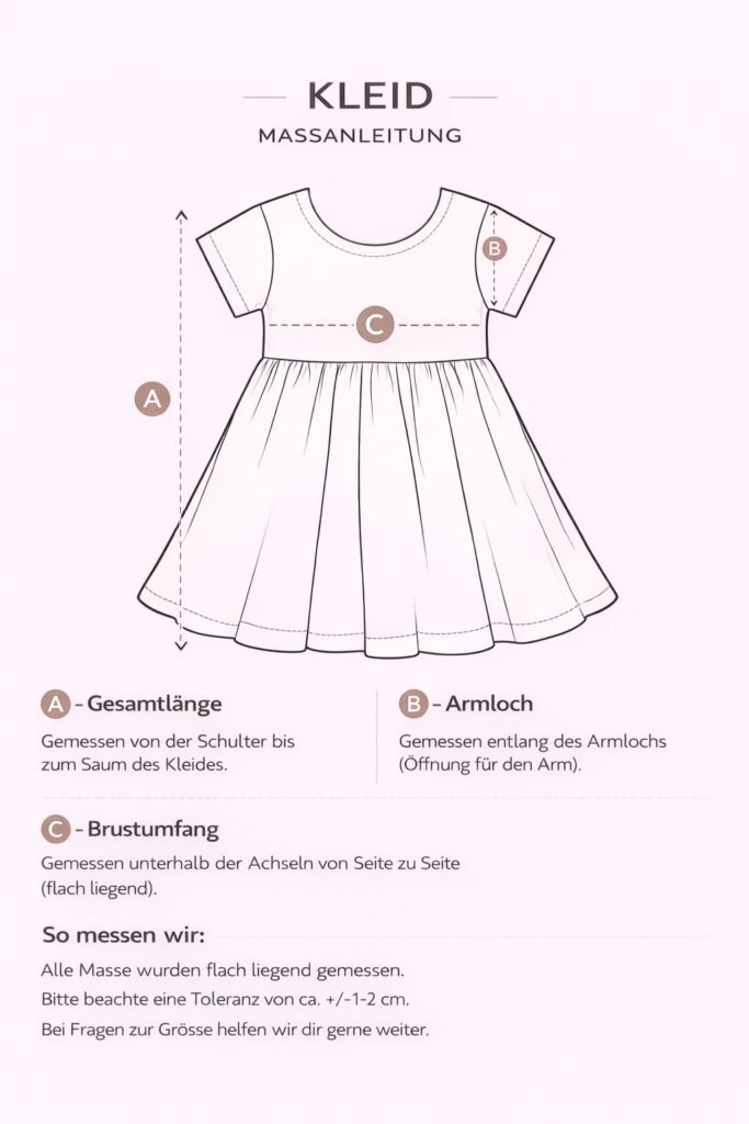 Kleid musselin & jersey