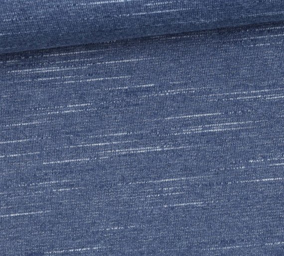 Jeansblau meliert
