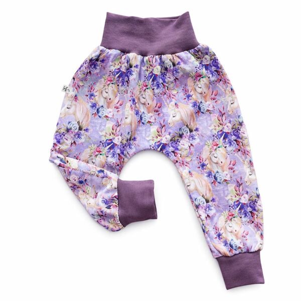 Einhorn und Blumen - Violet Einhorn und Blumen - Violet