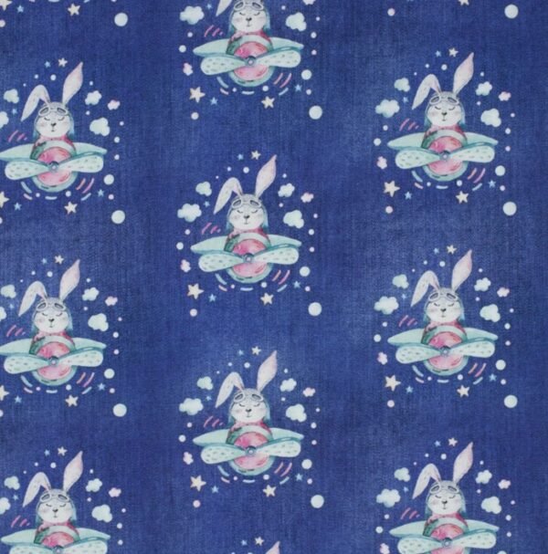 Hase im Flugzeug Hase im Flugzeug