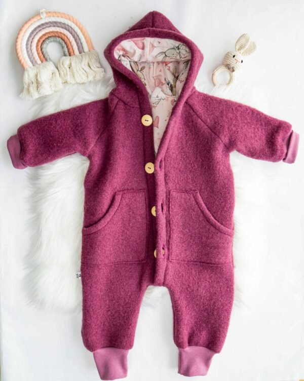 wollfleece altrosa