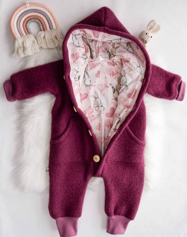 wollfleece altrosa