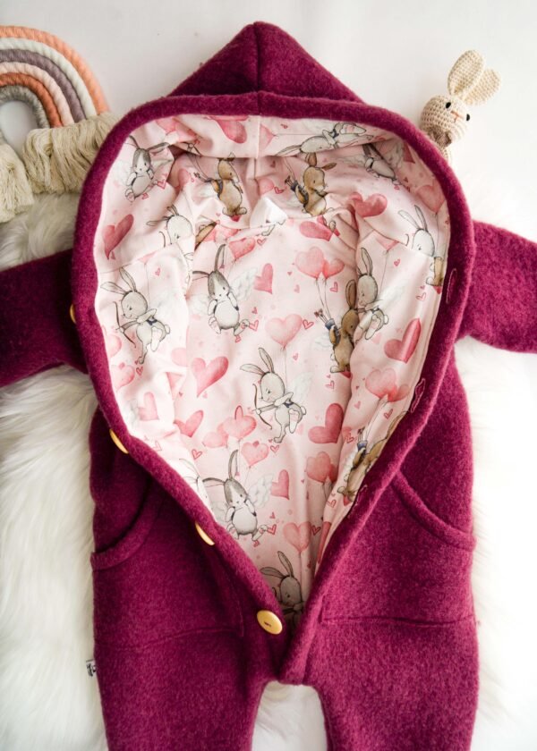 wollfleece altrosa