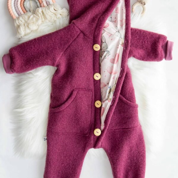 wollfleece altrosa