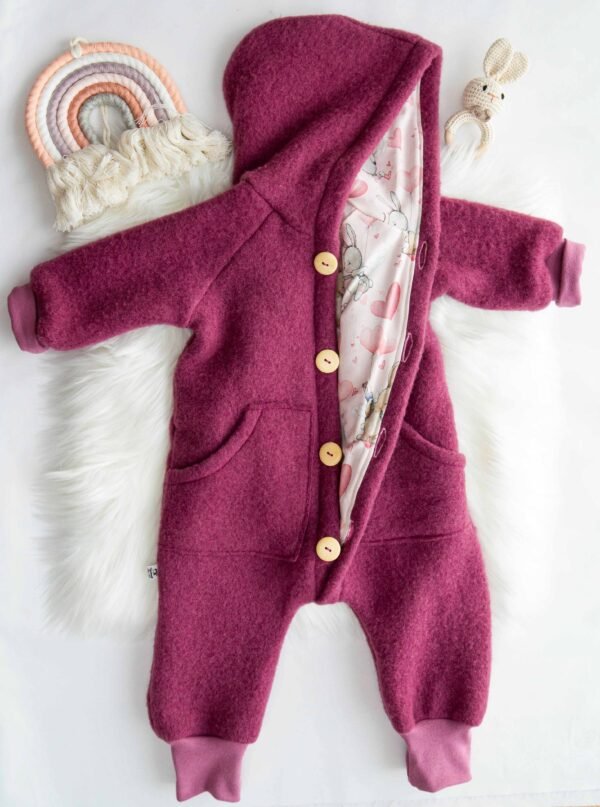 wollfleece altrosa