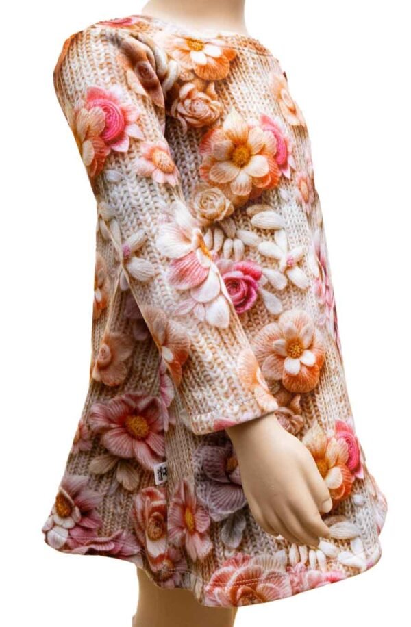 Blumiges Strickmuster