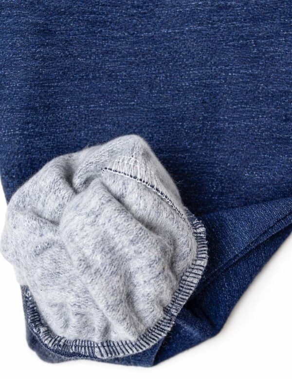 Jeansblau meliert