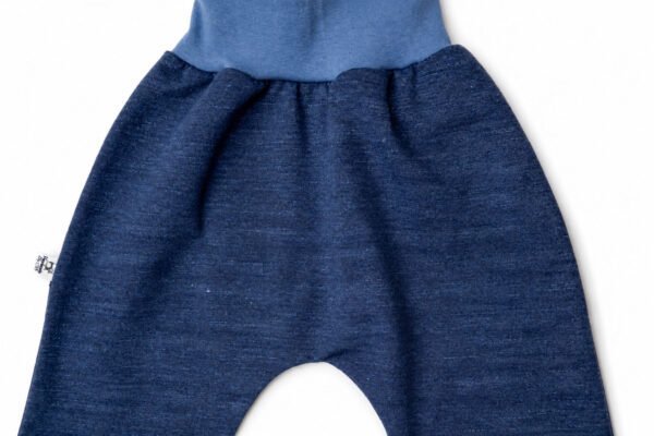 Jeansblau meliert