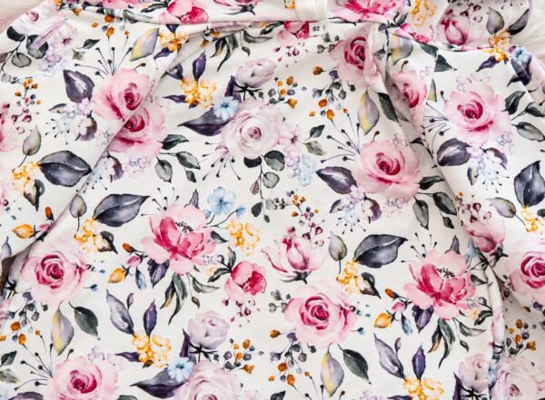 Walkloden-Jacke Hellrosa - Rosen